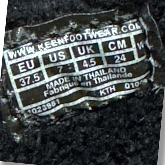 KEEN Howser II Casual Shoe Slip On Black Slipper Quilted Lined Women’s Size 7 - Picture 8 of 13